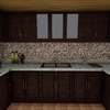 render cocina en 3D