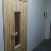 Sauna Nicho, Puerta de Madera