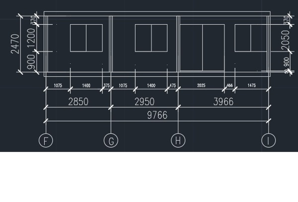 Casa de hormigon (techo madera)