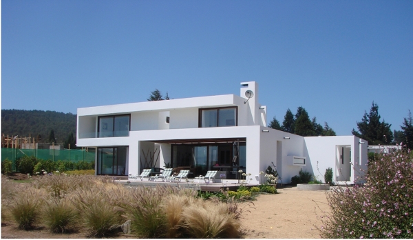 ¿Cuál es la distribución de esta casa en metros cuadrados?