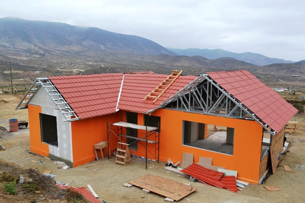 ¿Qué tipo de pintura tiene la casa?