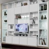 Mueble empotrado para tv con cajoneras