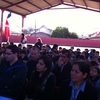 Proteger patio techado colegio