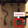 Cambiar llave de paso