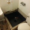 Poner porcelanato en piso baño 1,5x1,5